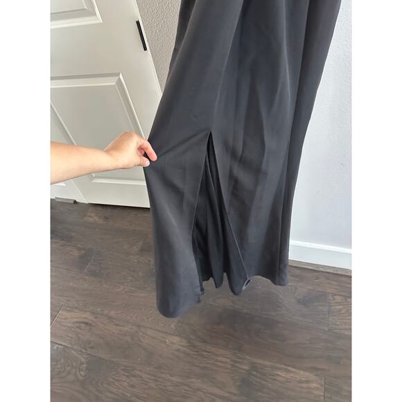 IEENA FOR MAC DUGGAL 26618 Criss Cross Back Halter Neck Dress Black - Picture 8 of 9